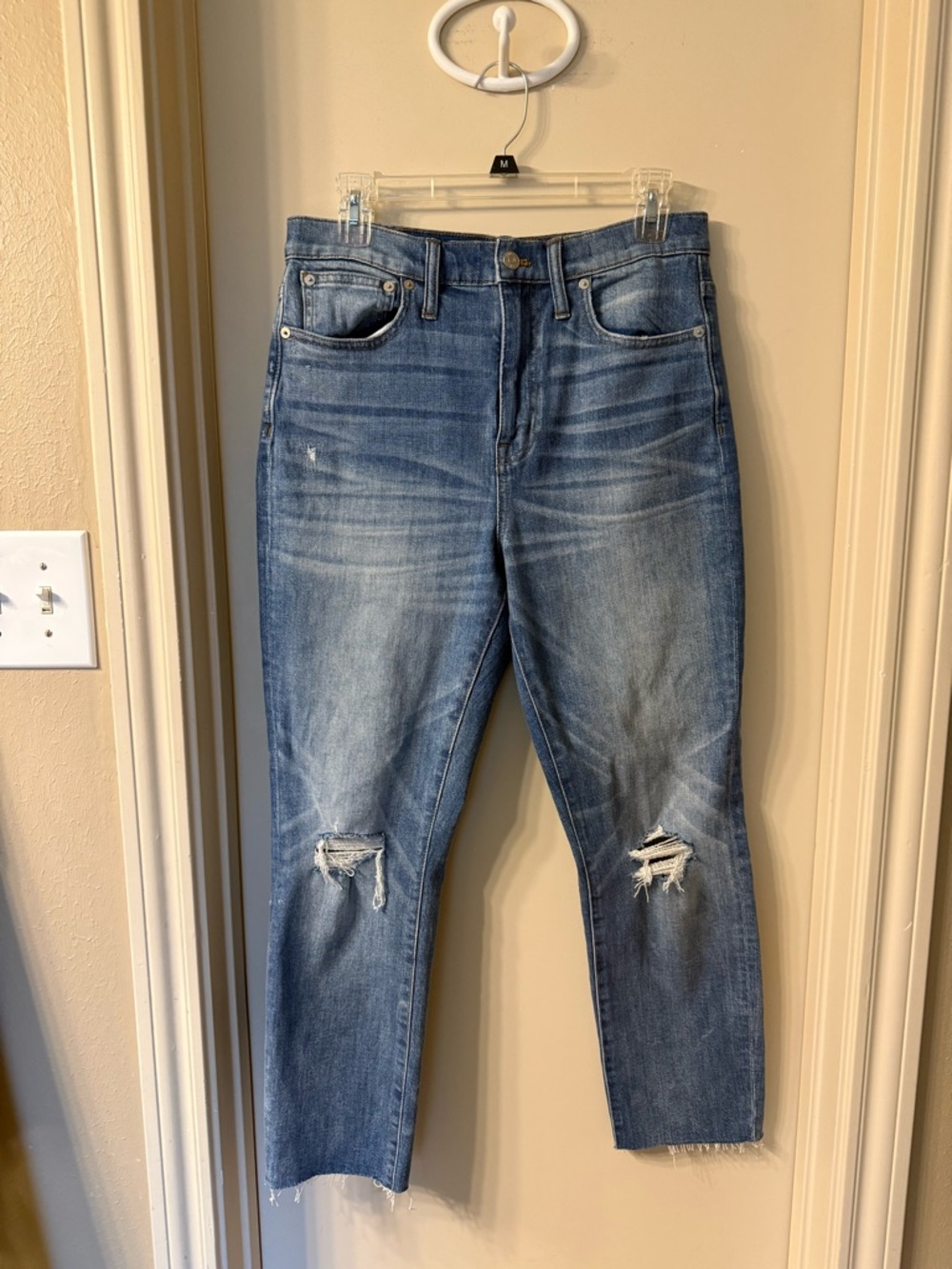 Madewell boyfriend Blue Jeans 28